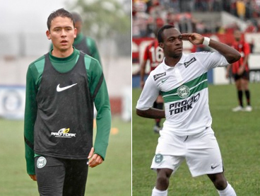 Keirrison e Geraldo podem ser opções no Atletiba (Fotos: Divulgação/Coritiba)