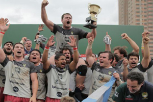 Curitiba Rugby conquistou título inédito. (Divulgação/Rugby 10)