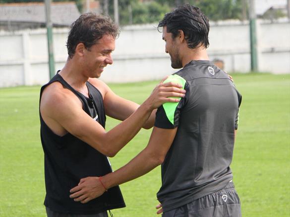 Pedro Ken e Keirrison estavam no último confronto contra Fortaleza. (Divulgação/Coritiba)