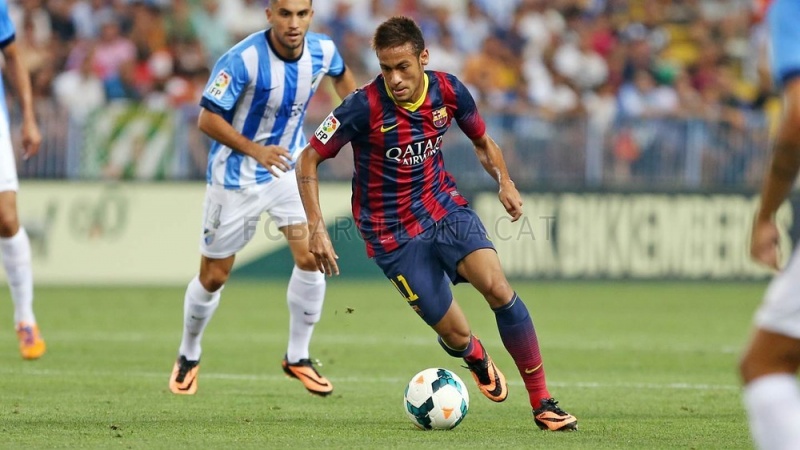 Neymar fica de fora da seleção do Espanhol. (Divulgação/Barcelona)