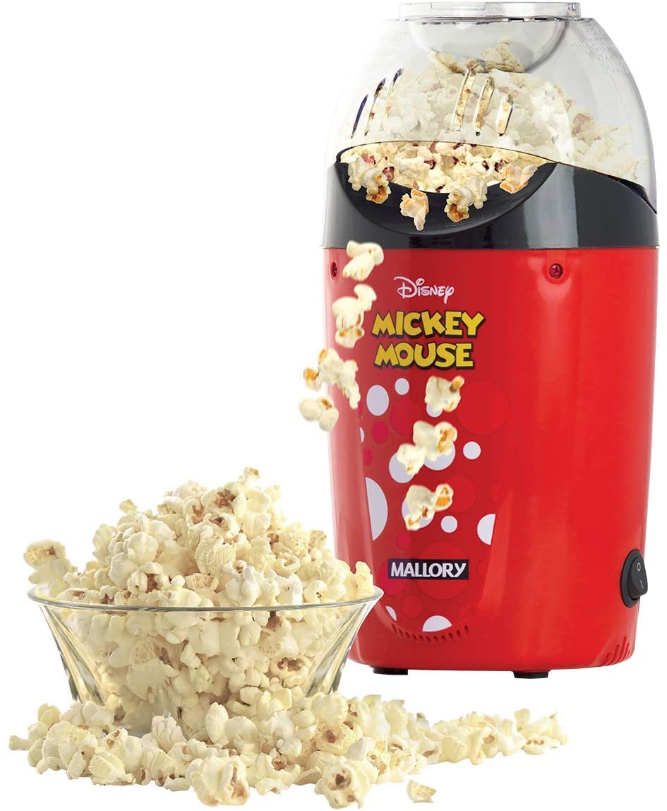 Pipoqueira Mickey Mouse Mallory Vermelho