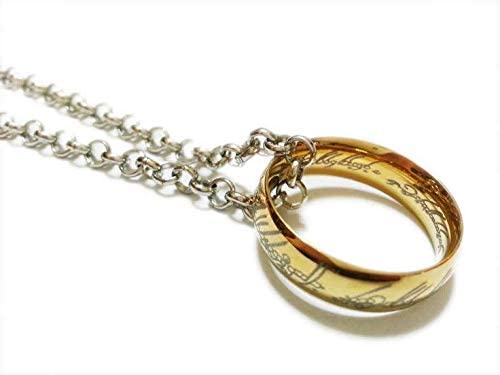 O Um Anel - Senhor Dos Anéis, Banhado Ouro 18k