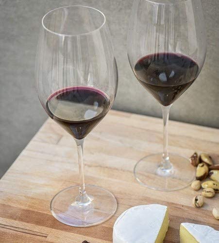 Conjunto C/02 Taças De Cristal Bordeaux 920Ml