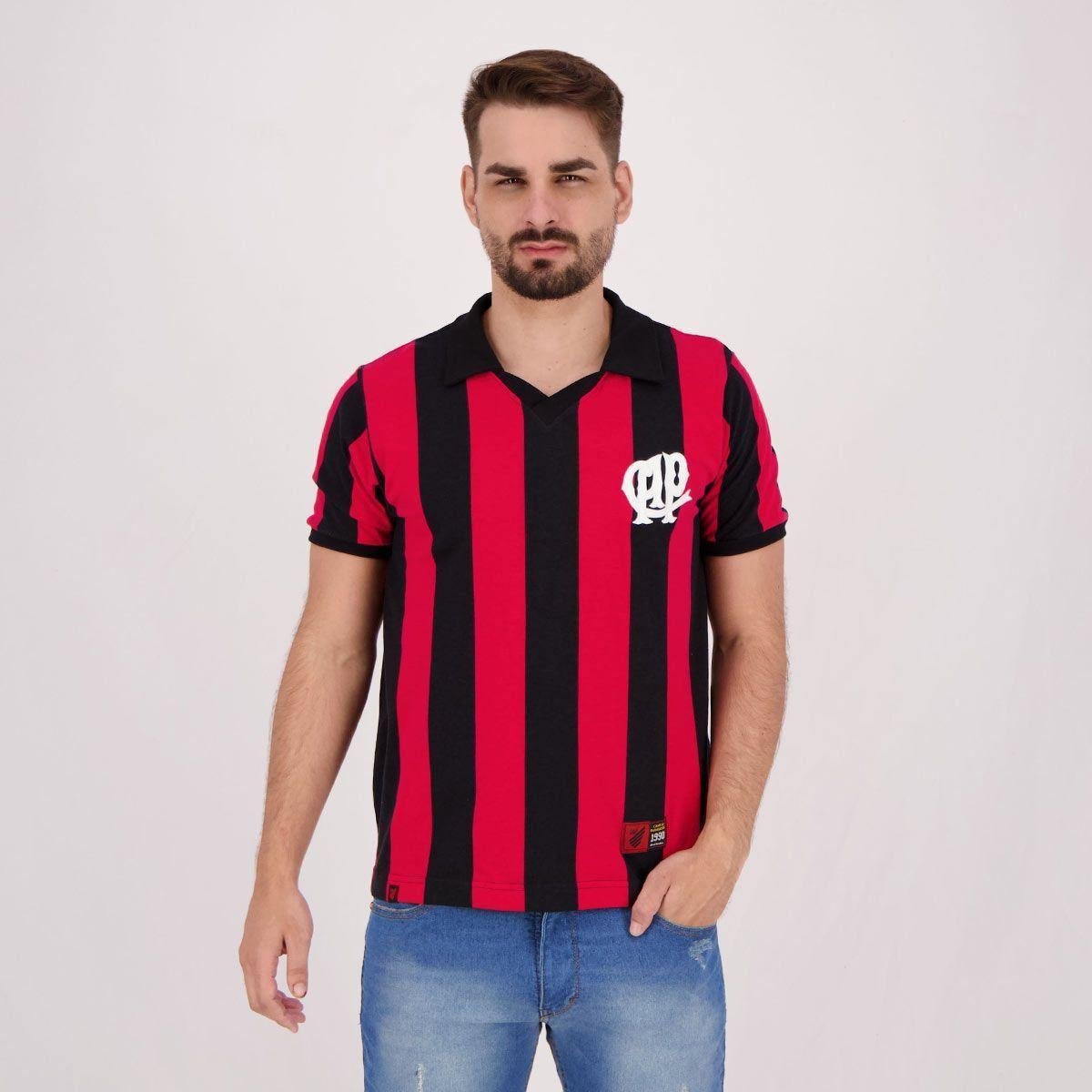 Camisa Athletico Paranaense Retrô 1990