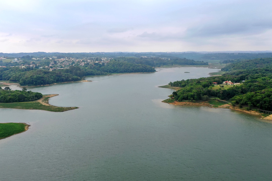 Represa do Passaúna em Curitiba