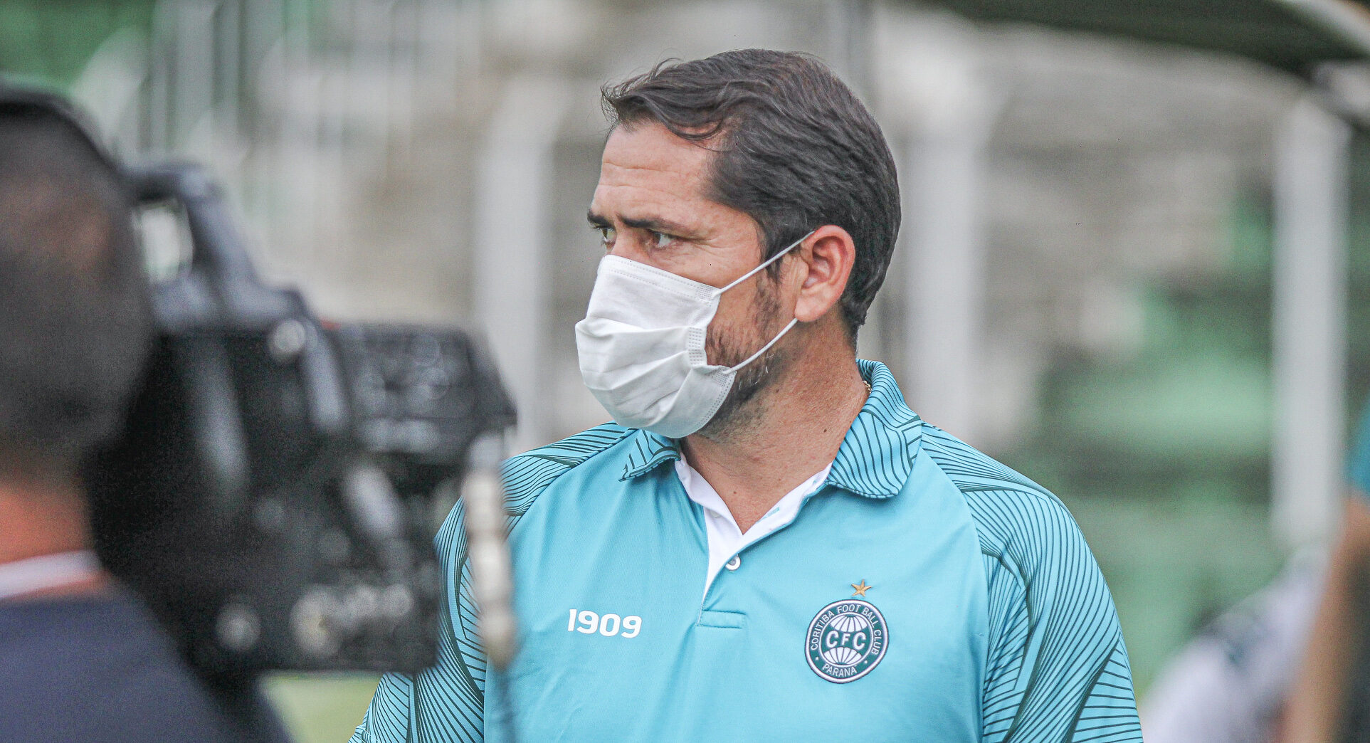 Gustavo Morínigo, técnico do Coritiba. (Divulgação/Coritiba)