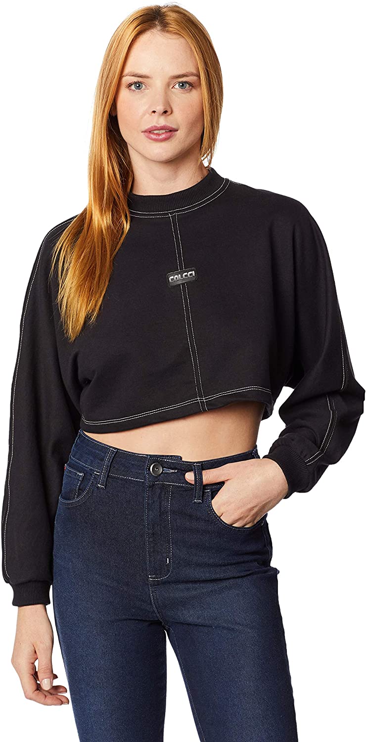 Blusão Moletom Colcci Feminino