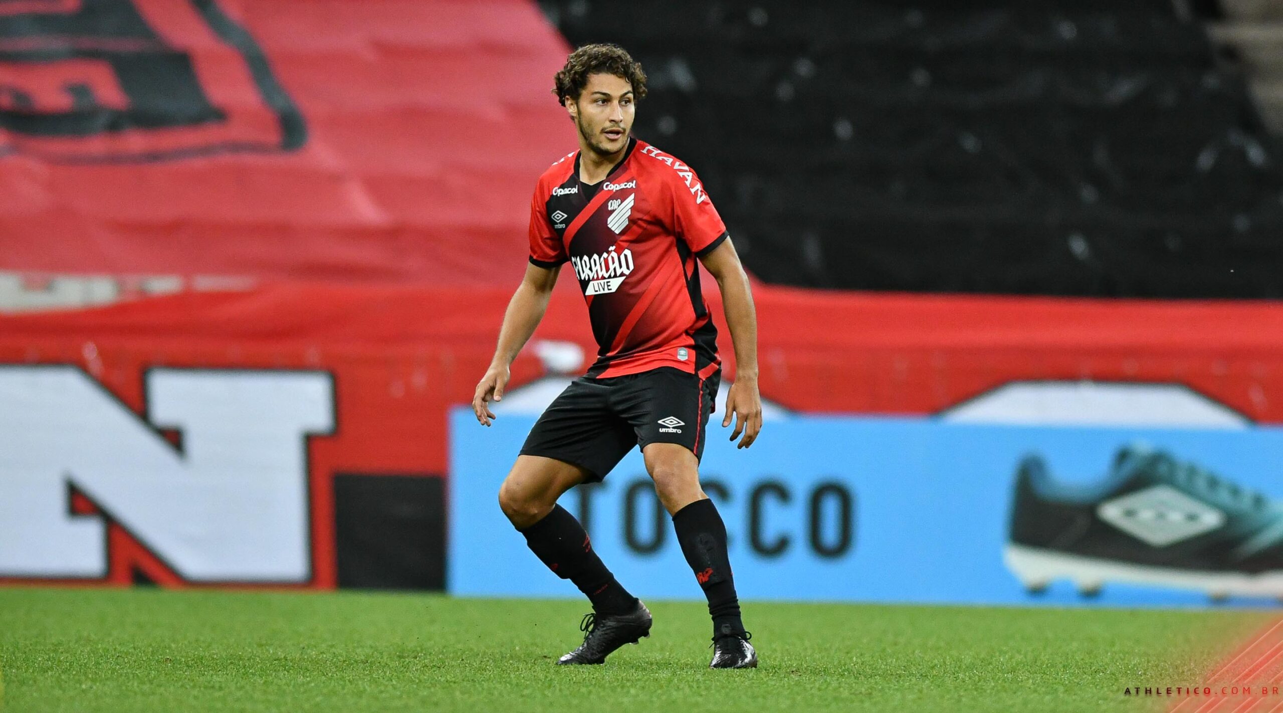 Marcinho foi um dos atletas que mais esteve em campo no ano passado. Foto: José Tramontin/athletico.com.br