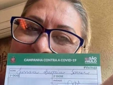 veterinária que tomou 3 doses Covid