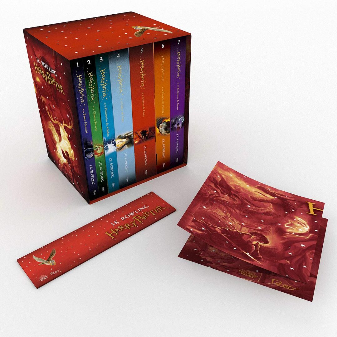 Caixa Harry Potter - Edição Premium + Pôster Exclusivo