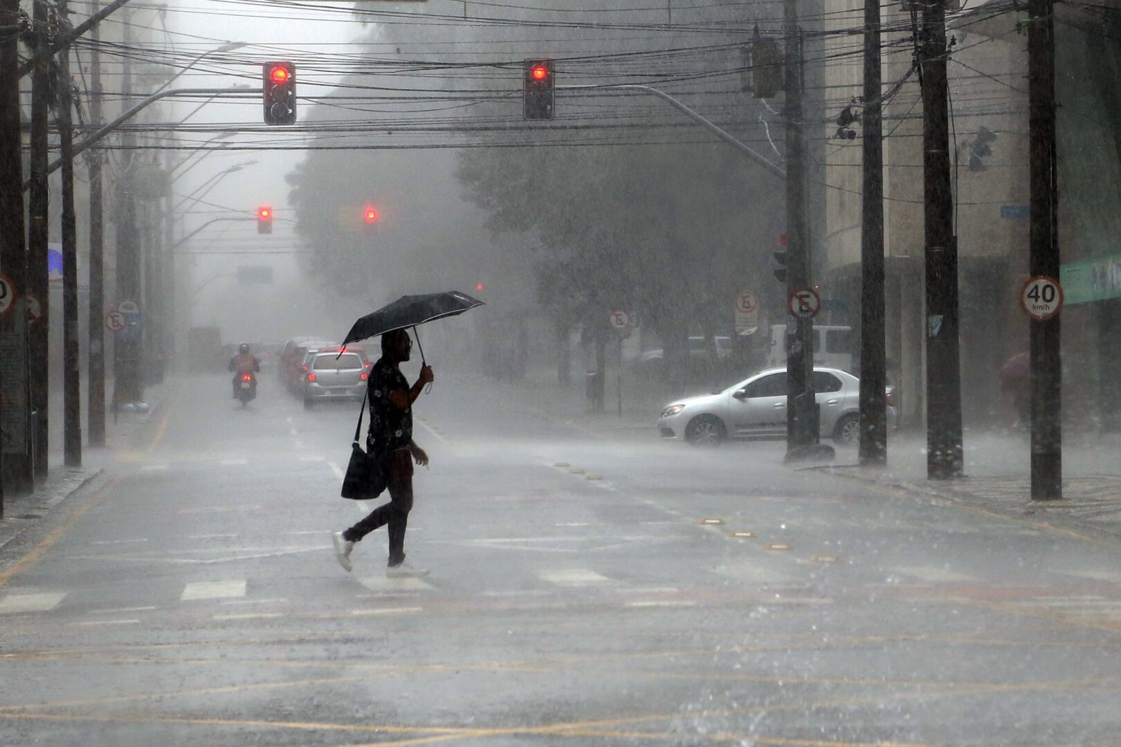 Chuva em Curitiba