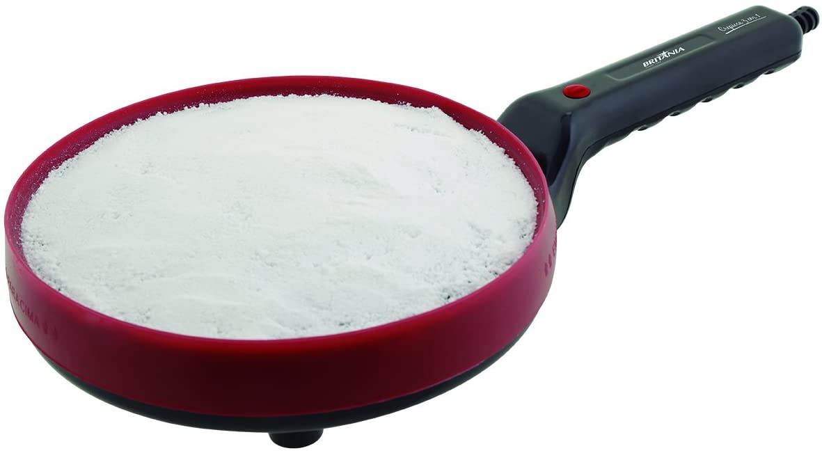 Crepeira, Crepioca 3 em 1, Preto / Vermelho, 110v, Britânia