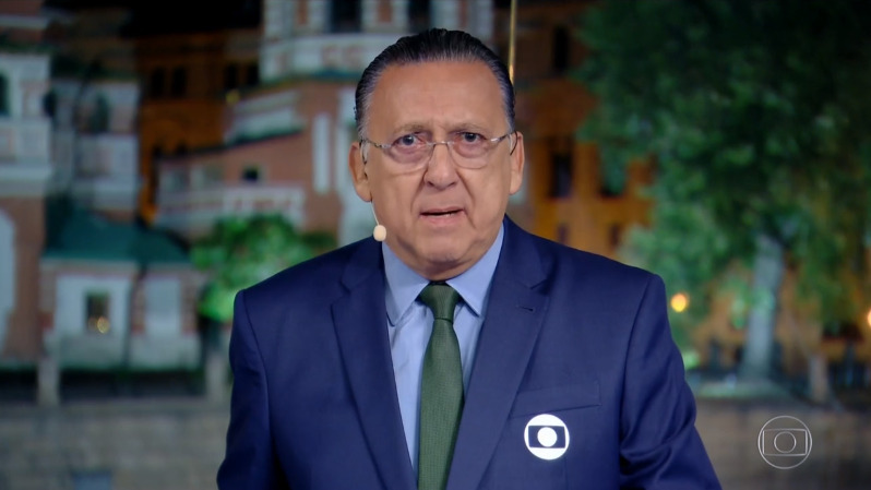 Galvão não deve permanecer na Globo. Foto: Transmissão Rede Globo.