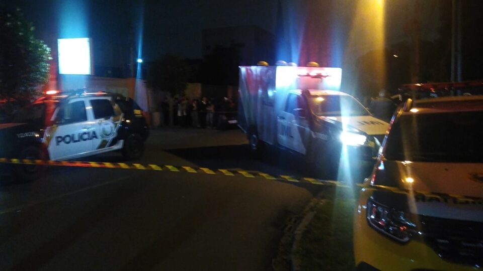 Homem morto tiros festa infantil Pinhais