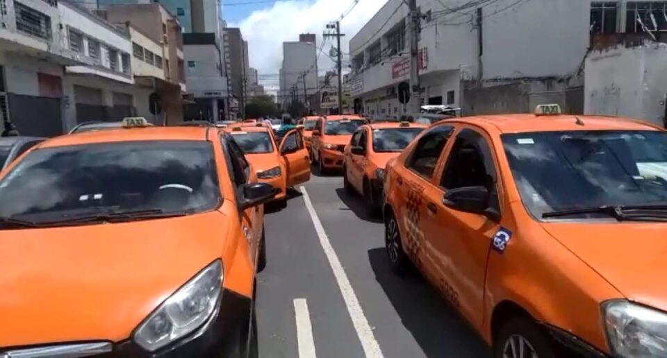 Taxistas protesto Sérgio Rodrigues DHPP