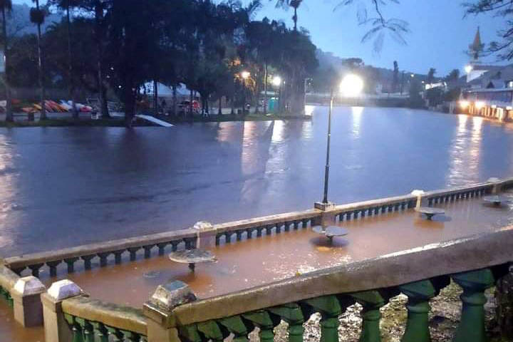 Situação emergência chuva Morretes