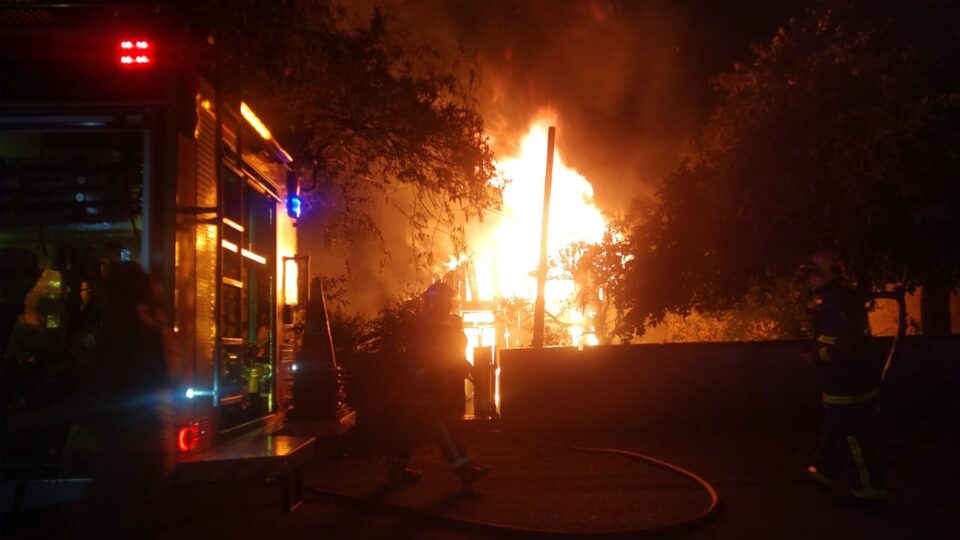 Incêndio Água Verde