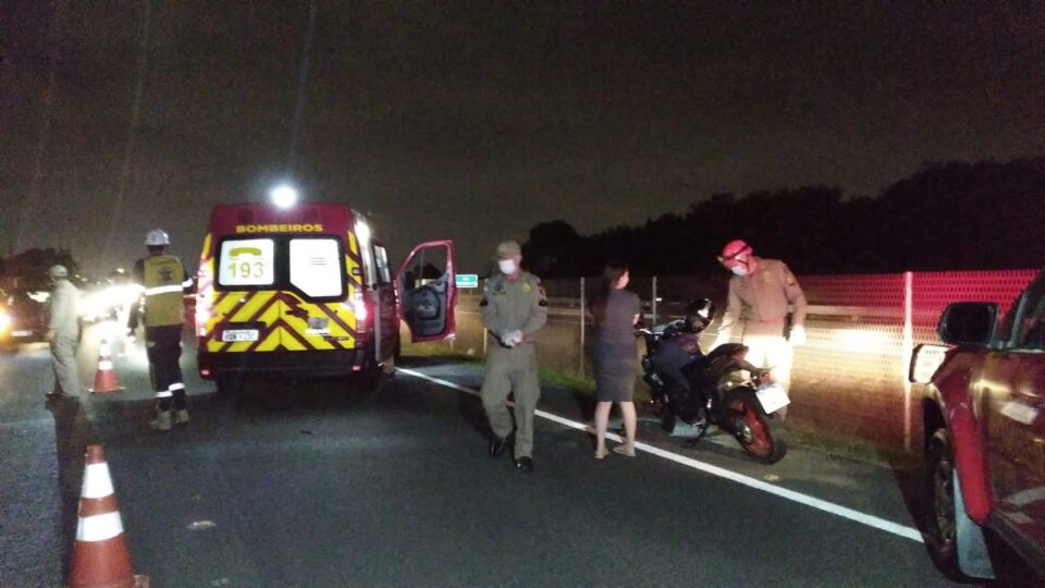 acidente moto br-277 São José dos Pinhais