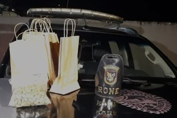 'Advogado do tráfico' é preso em flagrante no Jardim das Américas com drogas em sacolas de presente