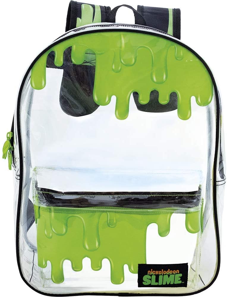 Mochila Slime T1 - 9230 - Artigo Escolar Slime, Transparente