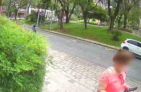 Vídeo flagra ataque do 'cavalo louco' na região da Praça do Japão; porteiro relata casos e medo dos moradores