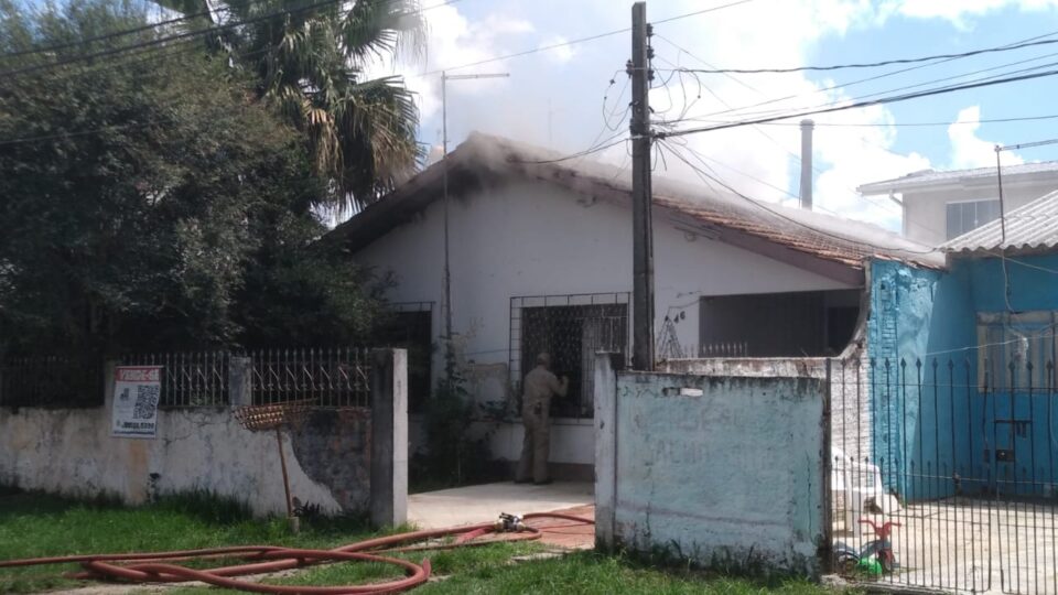 Princípio incêndio Cajuru