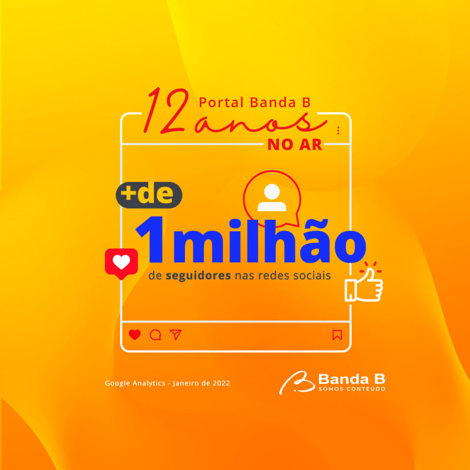 O Portal Banda B está de aniversário; comemore com a gente e confira o vídeo e cards para nossas redes sociais O Portal Banda B está de aniversário; comemore com a gente e confira o vídeo e cards para nossas redes sociais