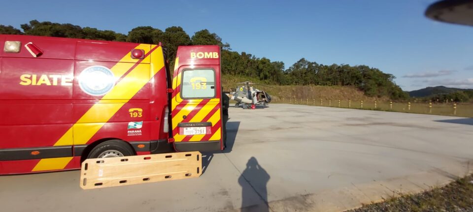 Idoso de 72 anos morre após cair de telhado de construção em Rio Branco do Sul Trabalhador cai de telhado e é socorrido em estado grave por helicóptero em Rio Branco do Sul