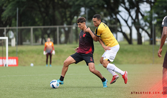 Jogo-treino terminou empatado na Arena da Baixada. Foto: Gustavo Oliveira/athletico.com.br