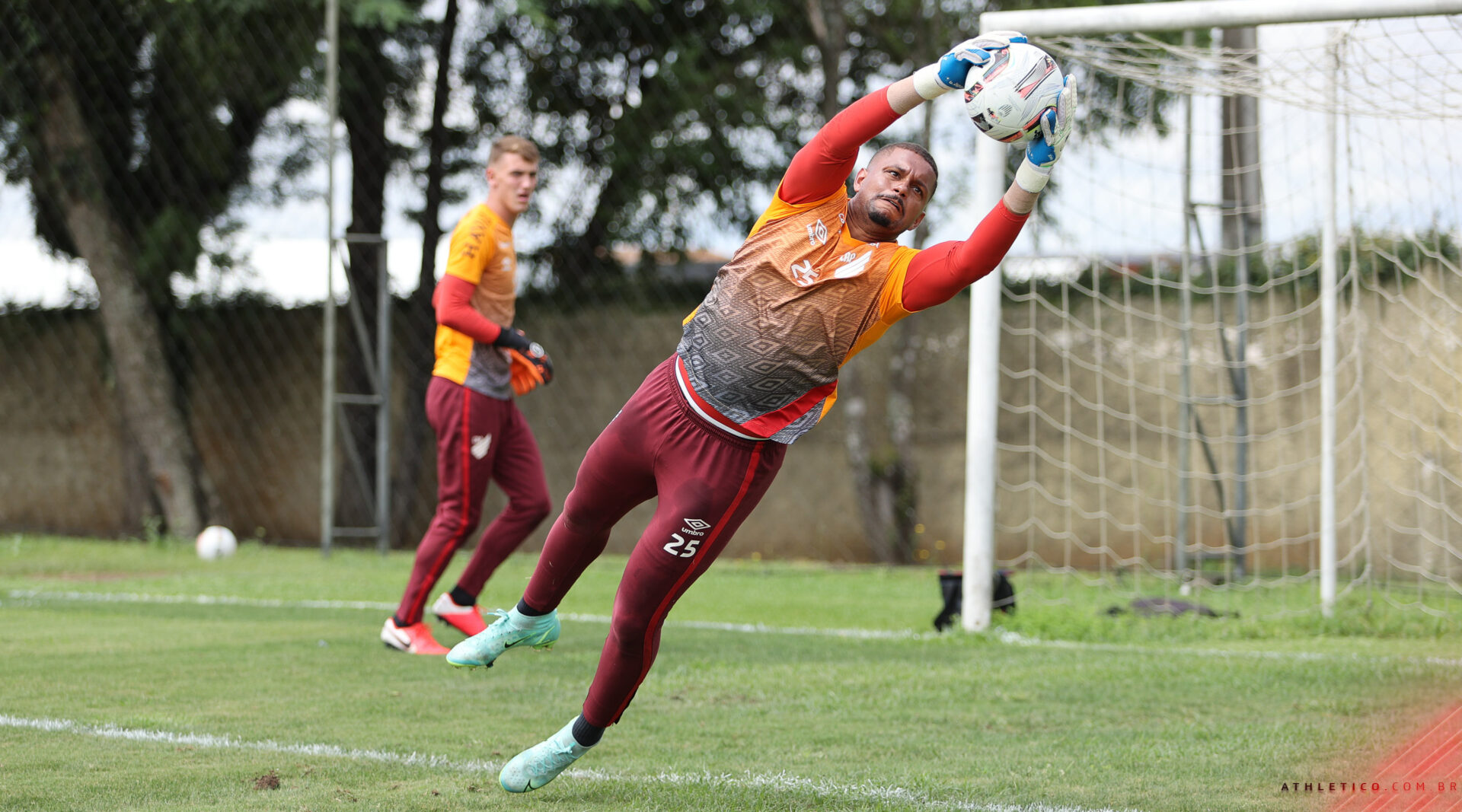 Goleiro Anderson estará de volta à meta do Athletico. Foto: José Tramontin/athletico.com.br