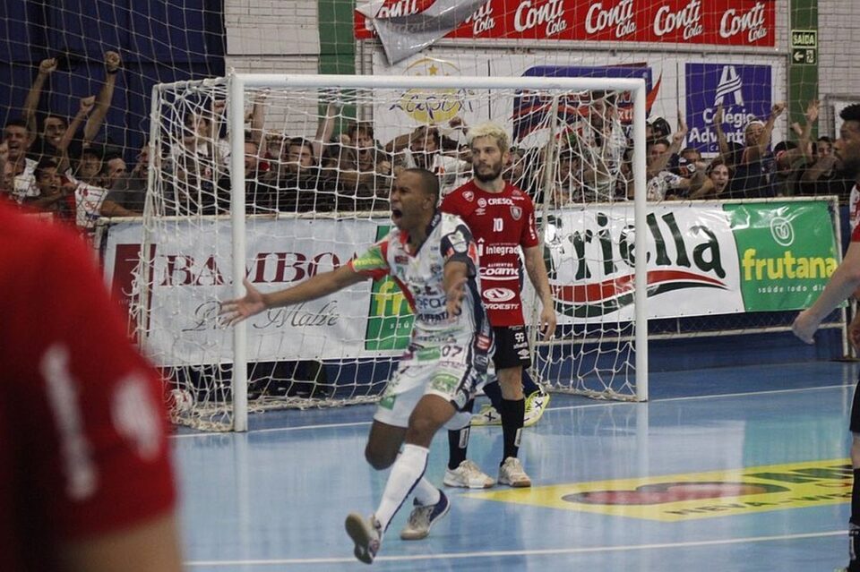 Cascavel Futsal é o atual campeão estadual e nacional. Foto: Assessoria/Cascavel Futsal