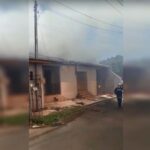 incêndio casa Rio Branco do Sul