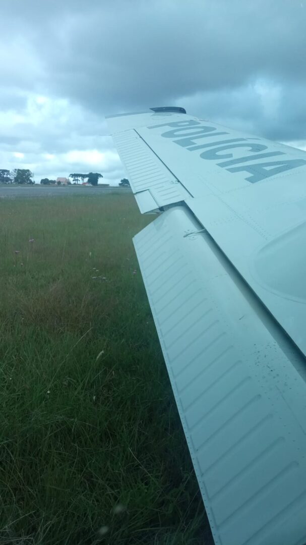 Avião que saiu de pista no Aeroporto do Bacacheri era ocupado por comandante da PM e voltava de Guarapuava
