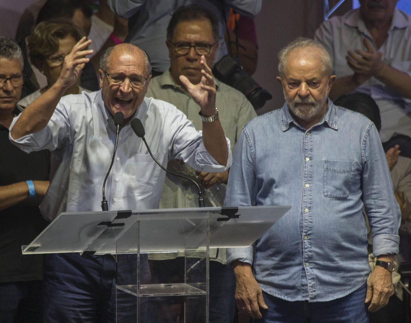 Lula e Alckmin
