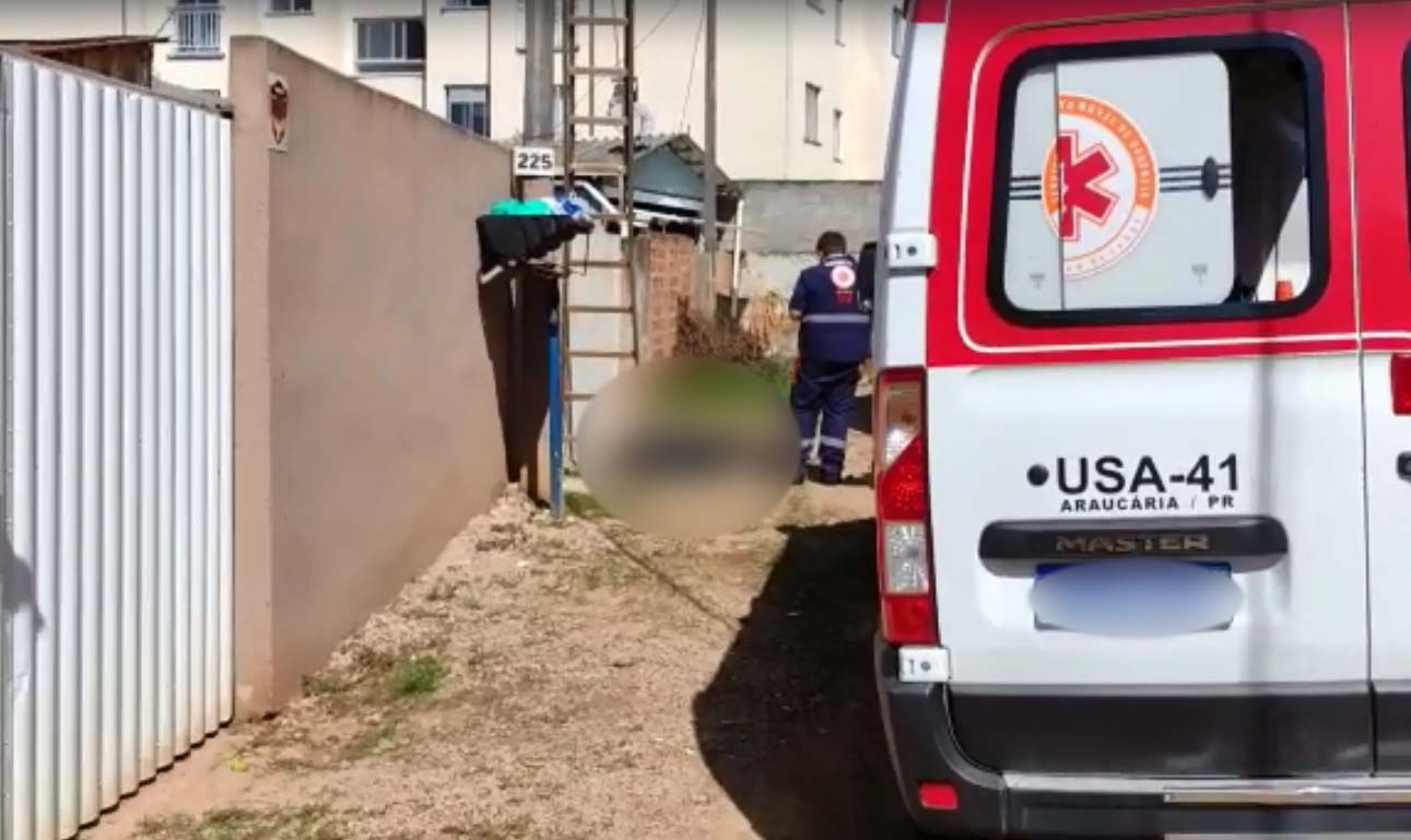 homem morre Araucária