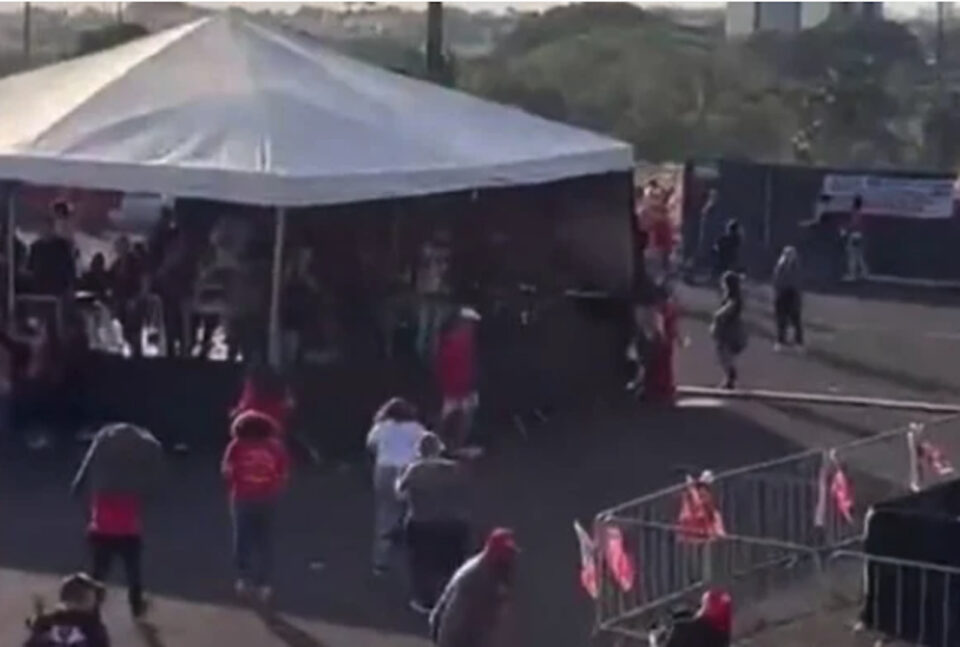 Drone joga fezes e urina no público antes de evento com Lula em Minas