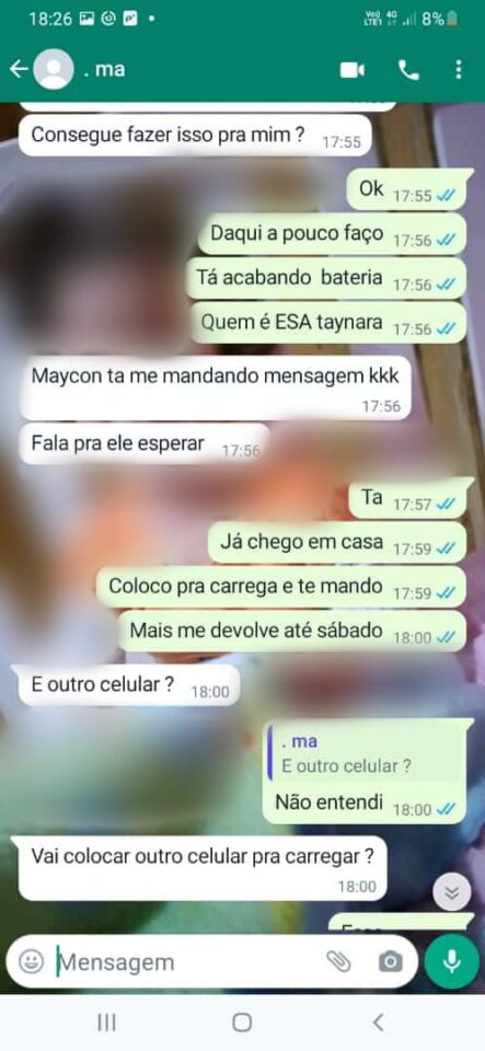 Vítima tira sarro de golpista após receber nudes pelo WhatsApp: "mixaria"