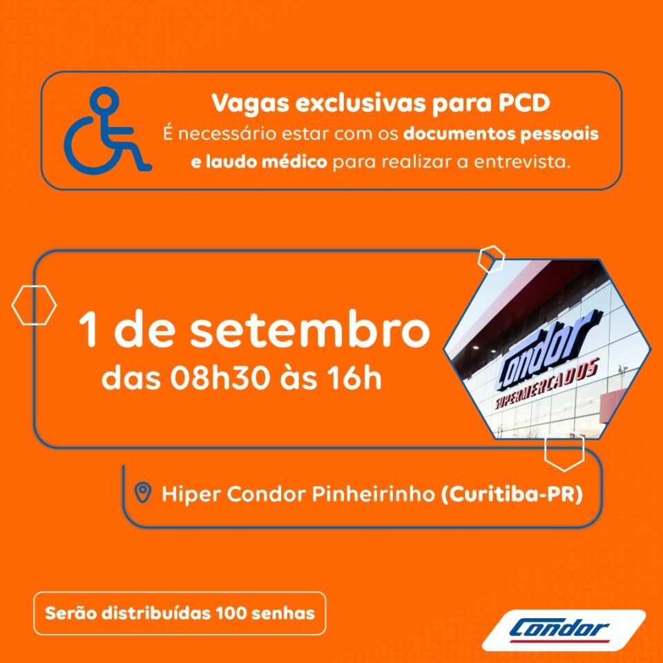 Condor Pinheirinho processo seletivo