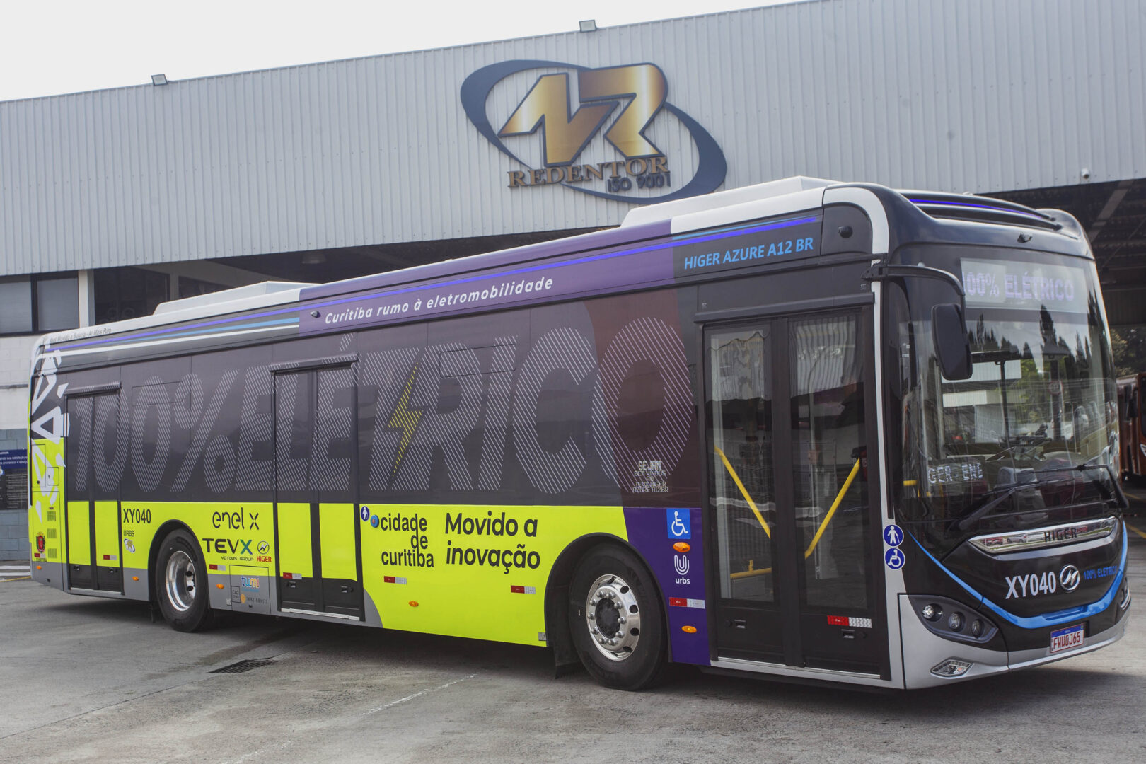 ônibus elétrico Curitiba