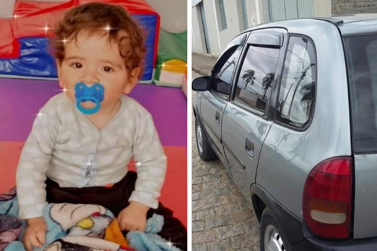Carro usado para locomoção de bebê em tratamento é furtado e família implora que seja devolvido Carro usado para locomoção de bebê em tratamento é furtado e família implora que seja devolvido