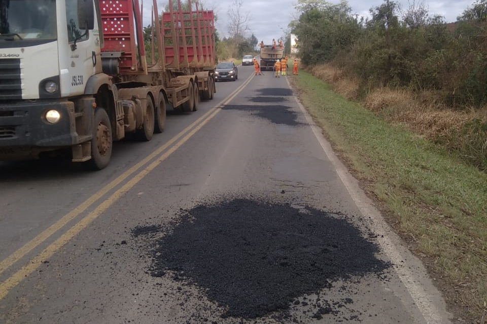 rodovias atingidas pela chuva