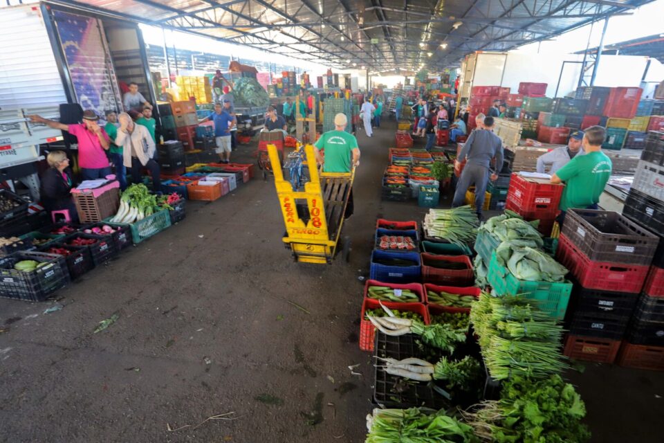Ceasa - Mercado do Produtor.Curitiba, 11-03-20.Foto: Arnaldo Alves / AEN