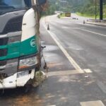 deslizamento lama br-376 sobrevivente