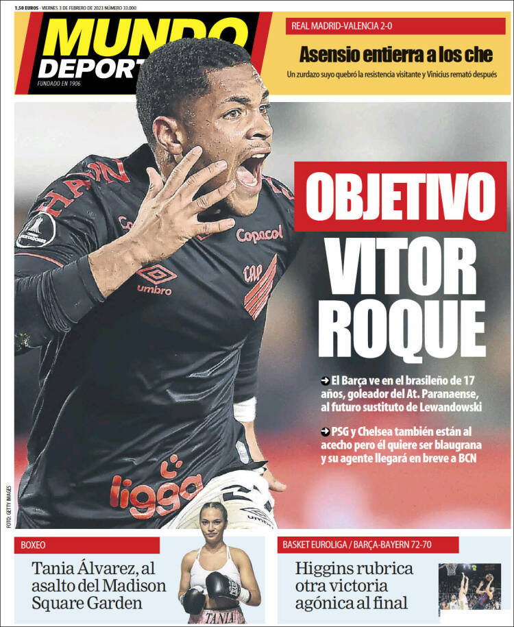 Vitor Roque.