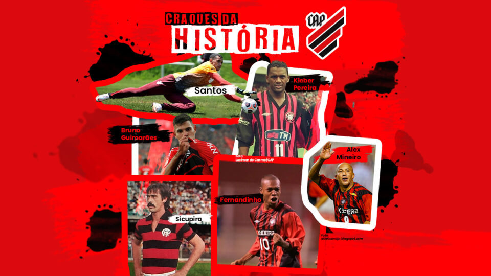 Craques da história do Athletico.