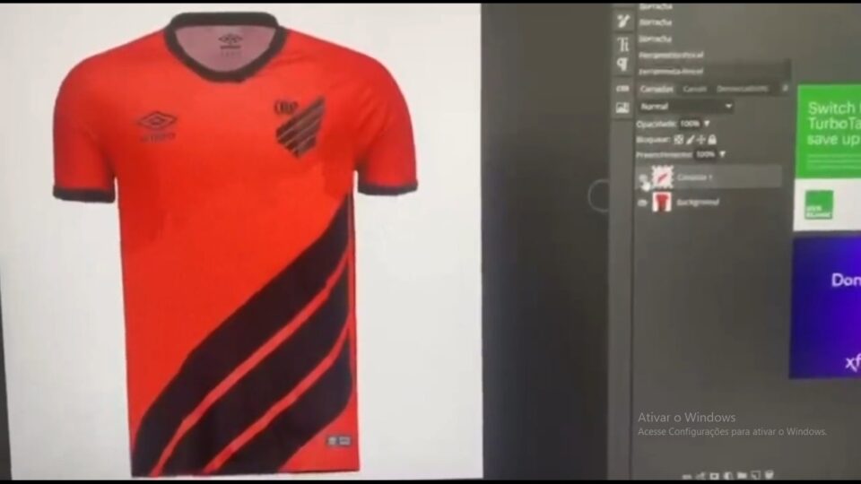 Athletico lançou novas camisas para 2023.
