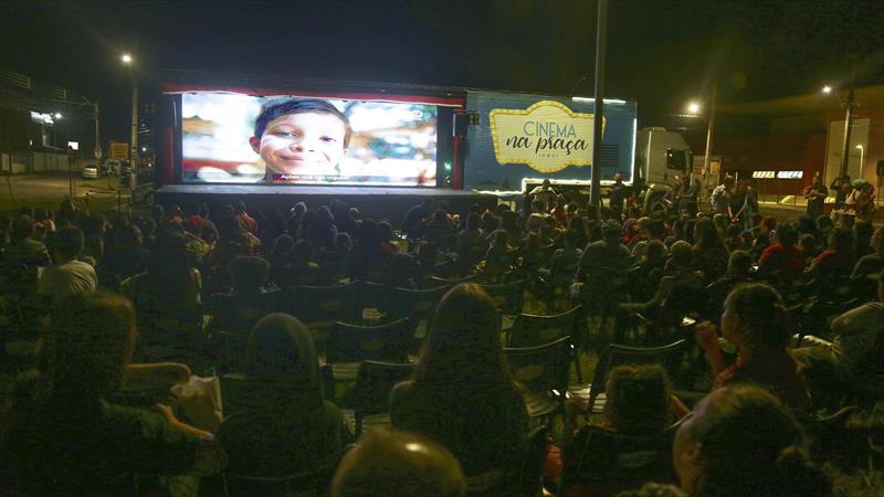 cinema na praça Curitiba