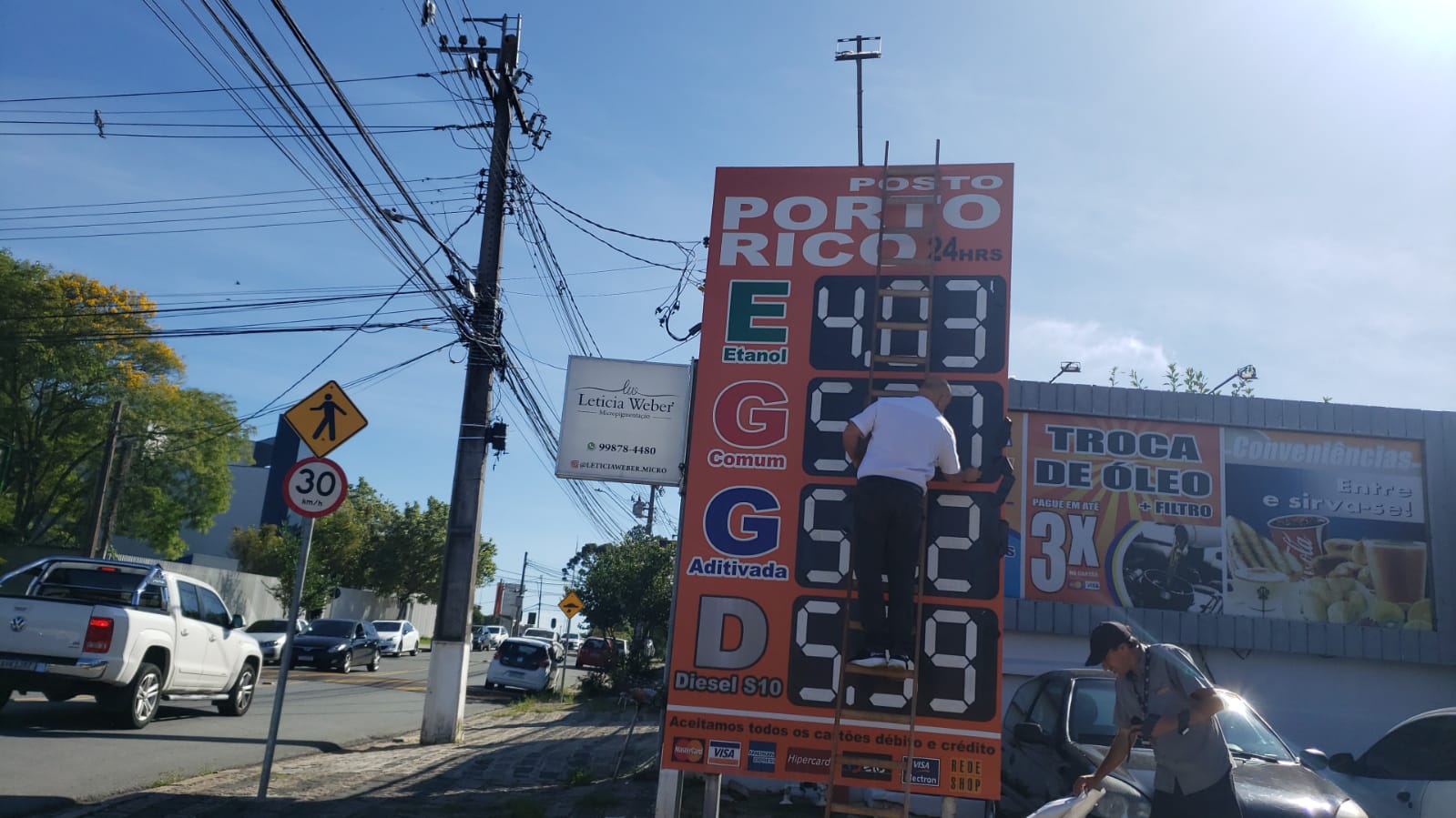 postos de gasolina