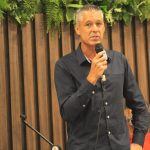 Alex Lopes, presidente do Batel e que lidera homenagem à Ucrânia.