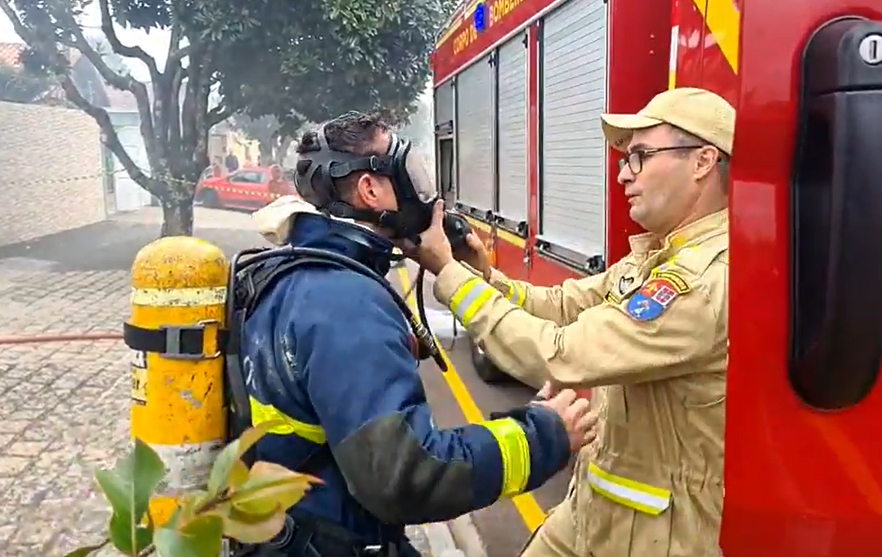 incêndio carro guaíra